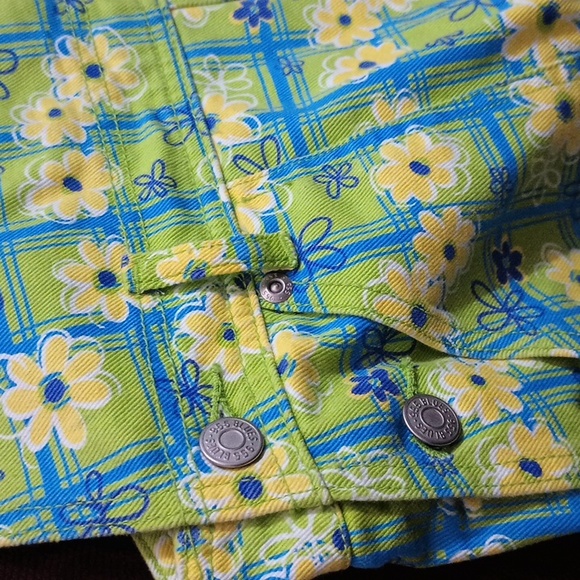 955 Originals  Lemon Lime Floral romper - Picture 15 of 16